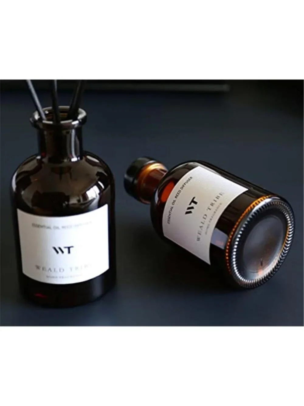 Flower Reed Diffuser Set Eucalyptus & Lavender Scent for Room Bathroom